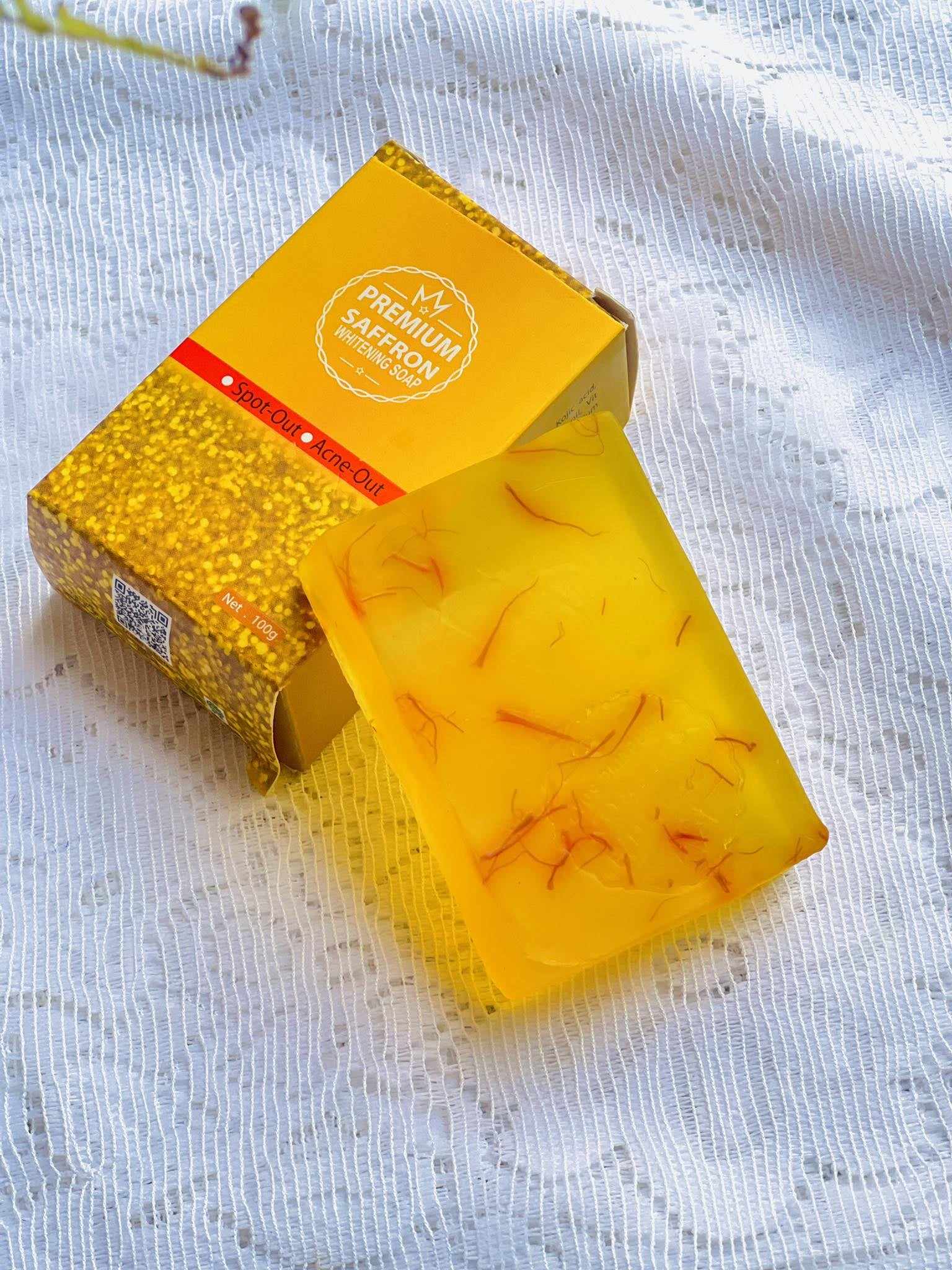 Premium Saffron Whitening Soap